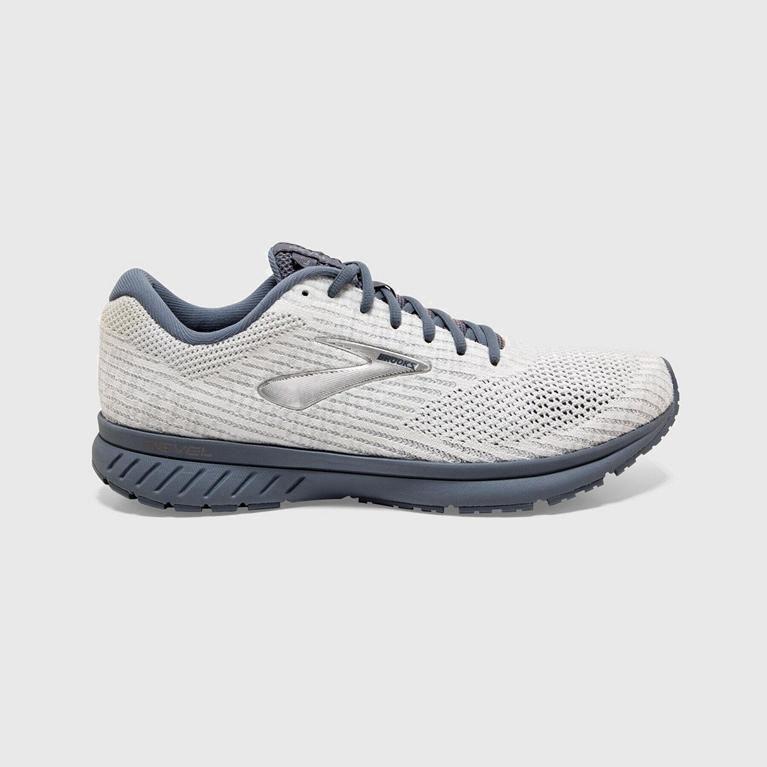 Brooks Revel 3 Israel - Men's Road Running Shoes - White (50489-MJDF)